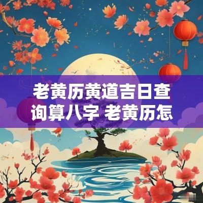 老黄历黄道吉日查询算八字 老黄历怎么看生辰八字