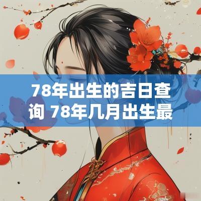 78年出生的吉日查询 78年几月出生最好