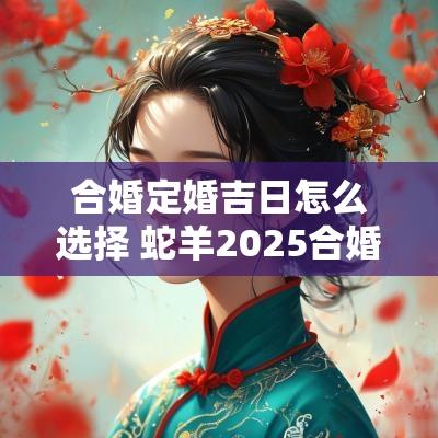 合婚定婚吉日怎么选择 蛇羊2025合婚吉日