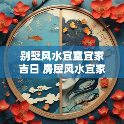 别墅风水宜室宜家吉日 房屋风水宜家宜室