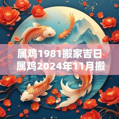 属鸡1981搬家吉日 属鸡2025年11月搬家吉日