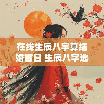 在线生辰八字算结婚吉日 生辰八字选结婚吉日