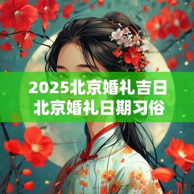 2025北京婚礼吉日 北京婚礼日期习俗