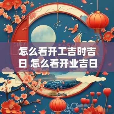怎么看开工吉时吉日 怎么看开业吉日吉时