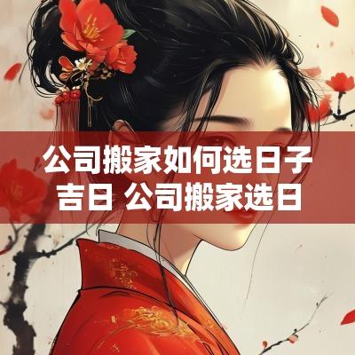 公司搬家如何选日子吉日 公司搬家选日子