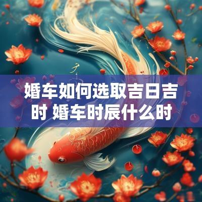 婚车如何选取吉日吉时 婚车时辰什么时间好