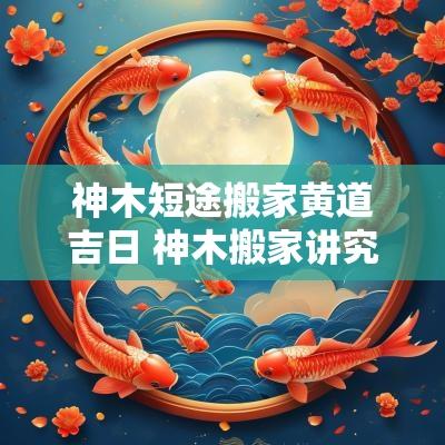 神木短途搬家黄道吉日 神木搬家讲究