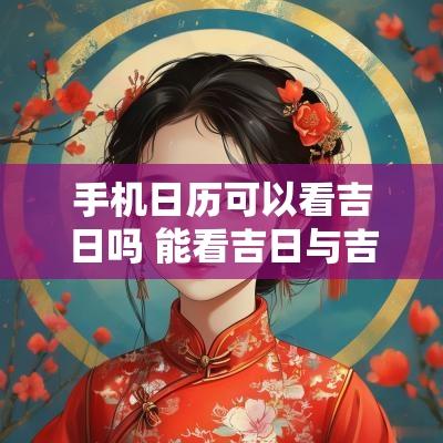 手机日历可以看吉日吗 能看吉日与吉时的日历