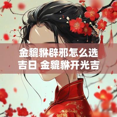 金貔貅辟邪怎么选吉日 金貔貅开光吉日怎么选