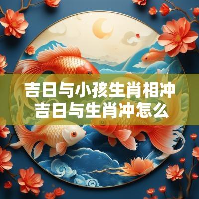 吉日与小孩生肖相冲 吉日与生肖冲怎么化解