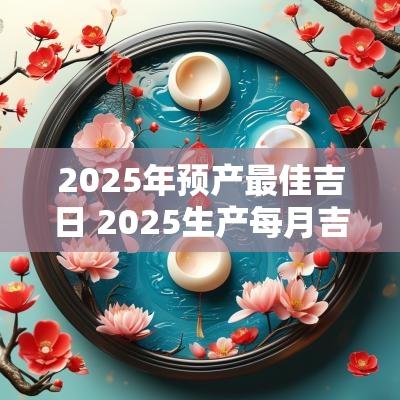 2025年预产最佳吉日 2025生产每月吉日