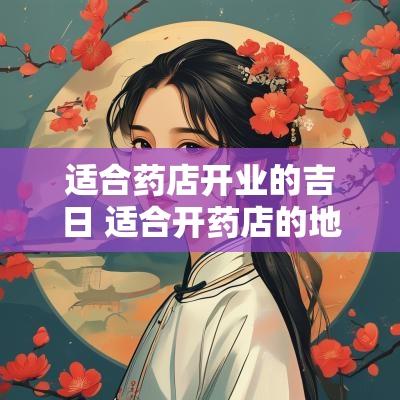 适合药店开业的吉日 适合开药店的地方