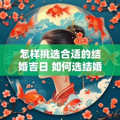 怎样挑选合适的结婚吉日 如何选结婚的良辰吉日2025