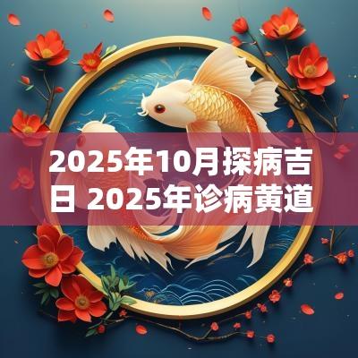 2025年10月探病吉日 2025年诊病黄道吉日