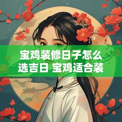 宝鸡装修日子怎么选吉日 宝鸡适合装修的地方