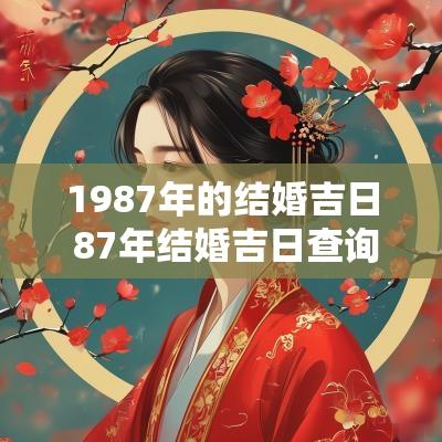 1987年的结婚吉日 87年结婚吉日查询
