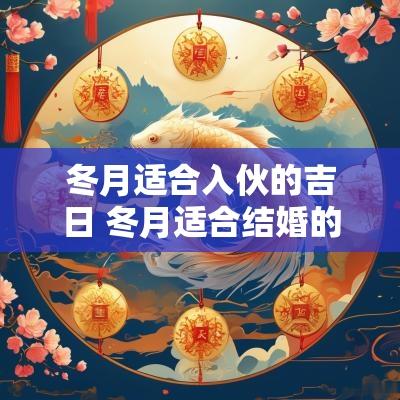 冬月适合入伙的吉日 冬月适合结婚的黄道吉日