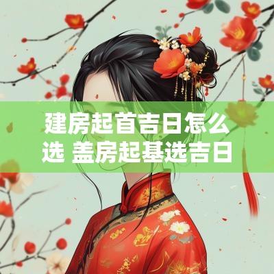 建房起首吉日怎么选 盖房起基选吉日