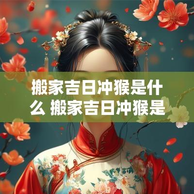 搬家吉日冲猴是什么 搬家吉日冲猴是什么意思