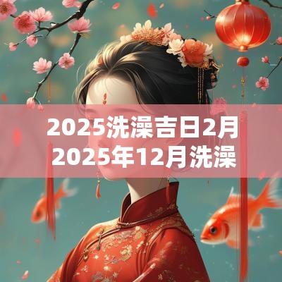 2025洗澡吉日2月 2025年12月洗澡吉日