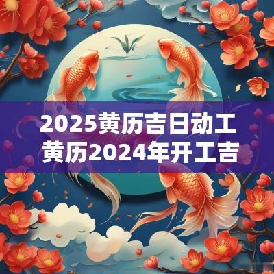 2025黄历吉日动工 黄历2025年开工吉日