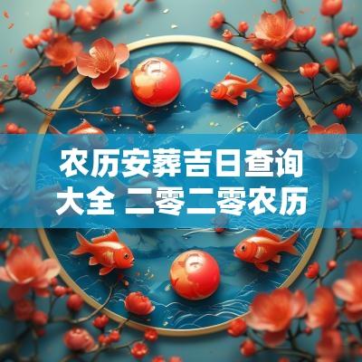 农历安葬吉日查询大全 二零二零农历安葬动土吉日