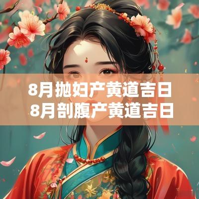 8月抛妇产黄道吉日 8月剖腹产黄道吉日查询表
