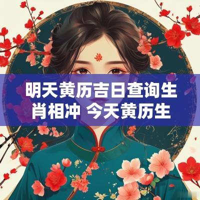 明天黄历吉日查询生肖相冲 今天黄历生肖宜忌查询