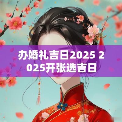 办婚礼吉日2025 2025开张选吉日