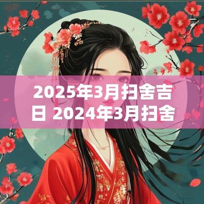 2025年3月扫舍吉日 2025年3月扫舍吉日