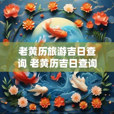 老黄历旅游吉日查询 老黄历吉日查询