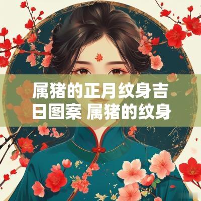 属猪的正月纹身吉日图案 属猪的纹身什么旺财