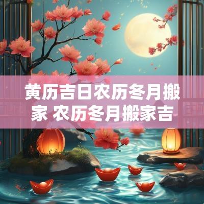 黄历吉日农历冬月搬家 农历冬月搬家吉日一览表