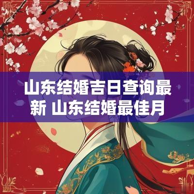 山东结婚吉日查询最新 山东结婚最佳月份