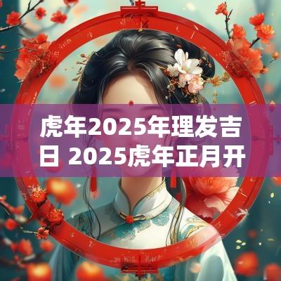 蛇年2025年理发吉日 2025蛇年正月开市吉日