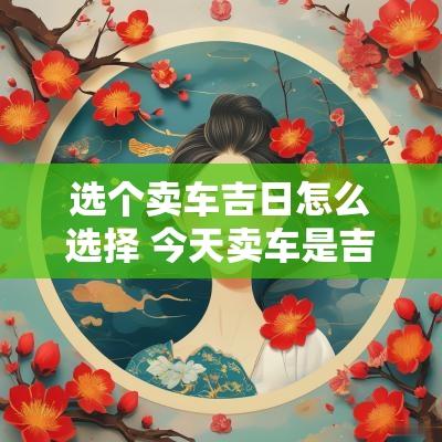 选个卖车吉日怎么选择 今天卖车是吉日吗