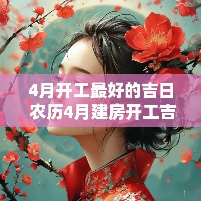 4月开工最好的吉日 农历4月建房开工吉日