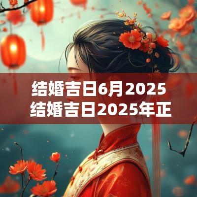 结婚吉日6月2025 结婚吉日2025年正月初六