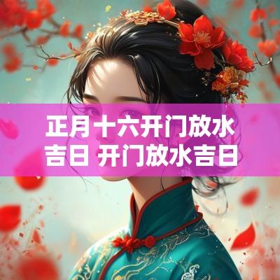 正月十六开门放水吉日 开门放水吉日