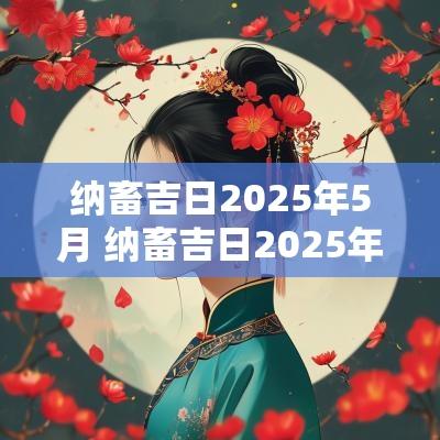 纳畜吉日2025年5月 纳畜吉日2025年