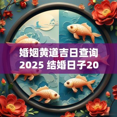 婚姻黄道吉日查询2025 结婚日子2025黄道吉日查询