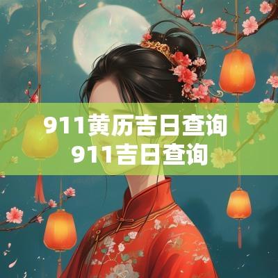 911黄历吉日查询 911吉日查询
