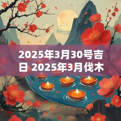 2025年3月30号吉日 2025年3月伐木吉日