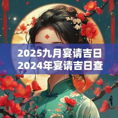 2025九月宴请吉日 2025年宴请吉日查询