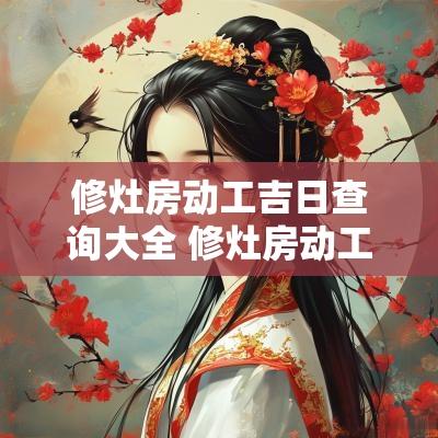 修灶房动工吉日查询大全 修灶房动工吉日查询