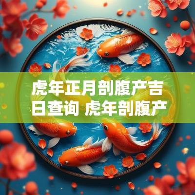 蛇年正月剖腹产吉日查询 蛇年剖腹产怎么选日子