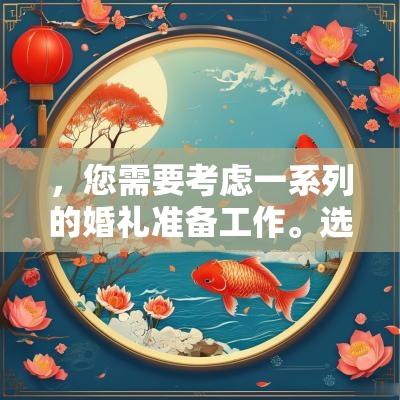 ，您需要考虑一系列的婚礼准备工作。选择一个合适的婚礼场地至关重要。无论是室内还是户外场地，都应考虑到天气和客人的舒适度。同时，提前预定场地可避免临近日期时的慌乱。