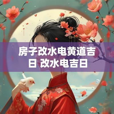房子改水电黄道吉日 改水电吉日