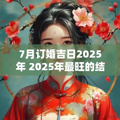 7月订婚吉日2025年 2025年最旺的结婚订婚吉日