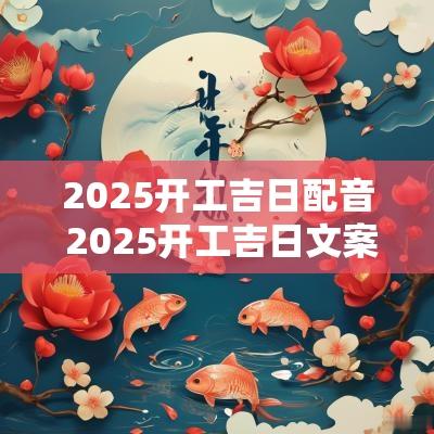 2025开工吉日配音 2025开工吉日文案